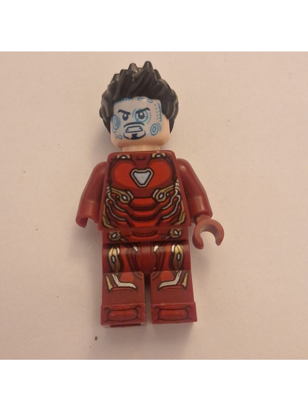 Lego Marvel Super Heroes Iron Man Mark 50 Minifigure 76108 76125